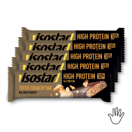 Isostar High Protéine Toffee Crunchy Set 5x