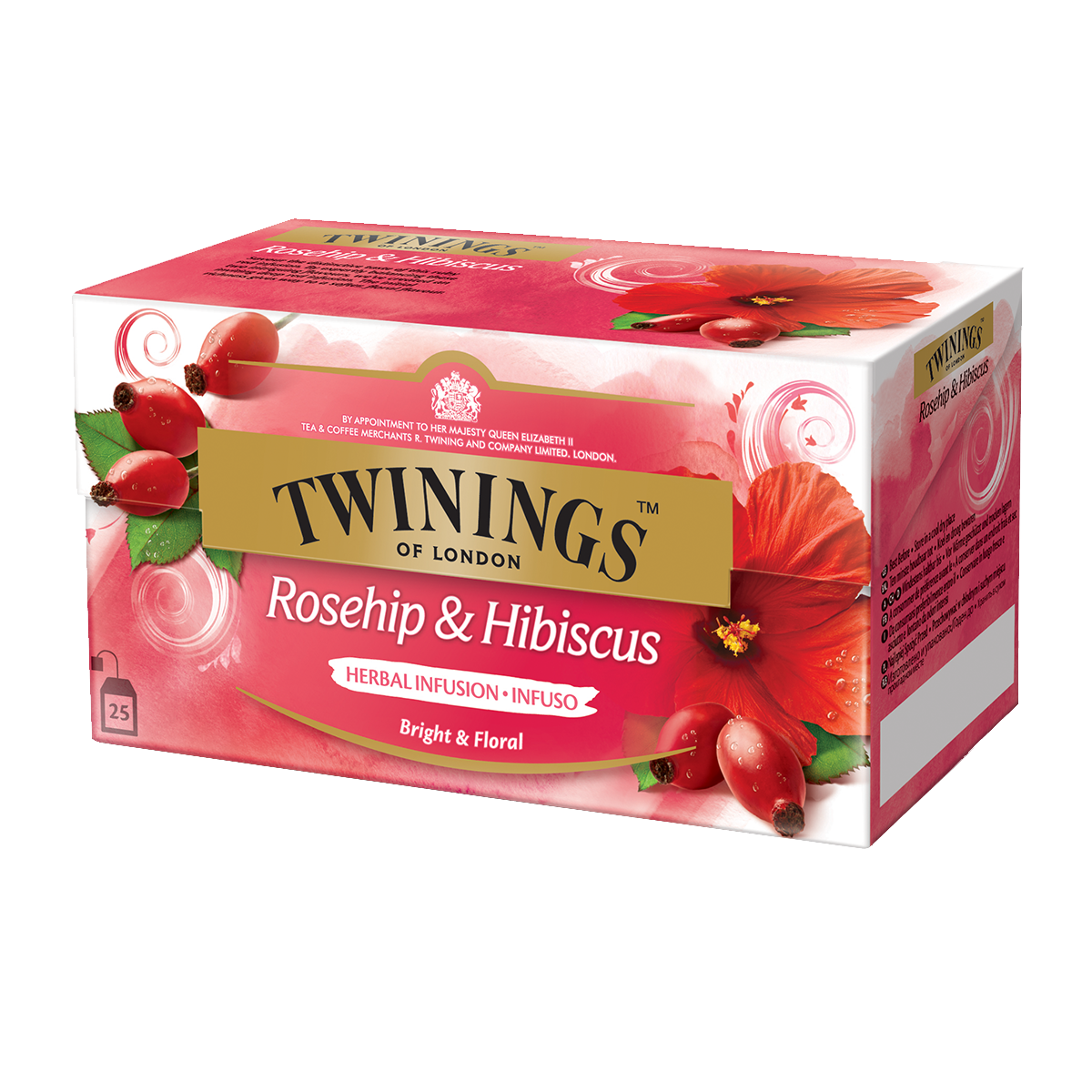 Twinings Cynorrhodon & Hibiscus 25 x 2.5 g