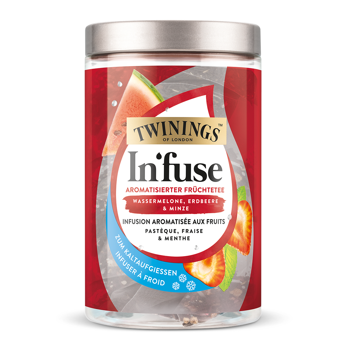 Twinings In’fuse Wassermelone, Erdbeere & Minze 30 g