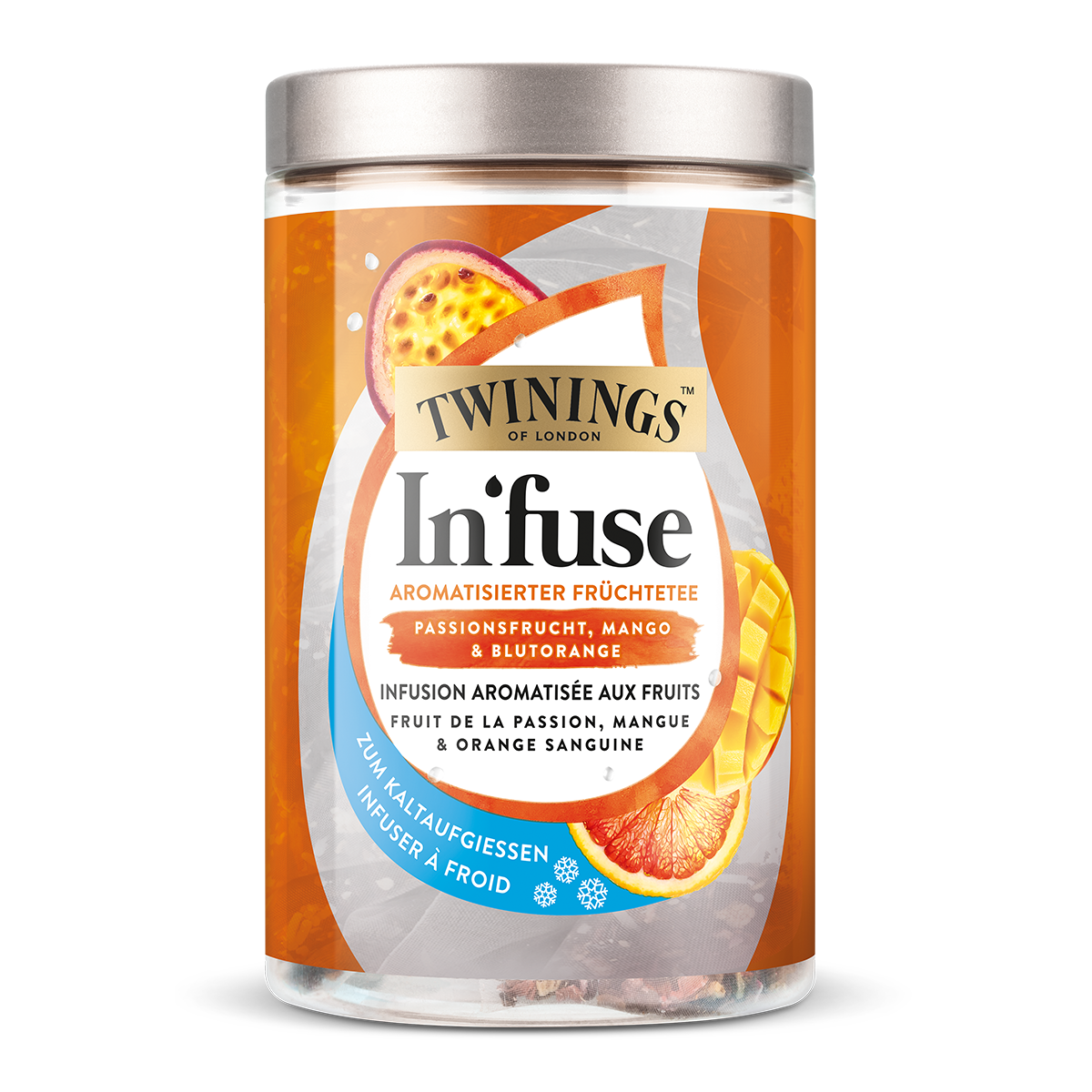  Twinings In’fuse Fruit de la passion, Mangue & Orange sanguine