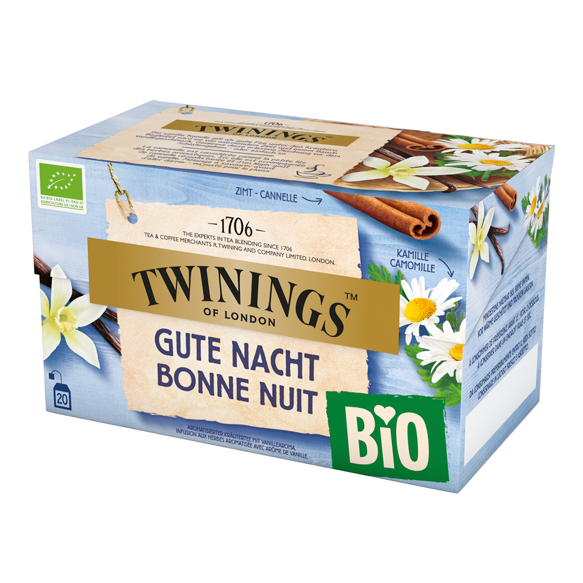 Twinings BIO Gute Nacht 20 x 1.7 g