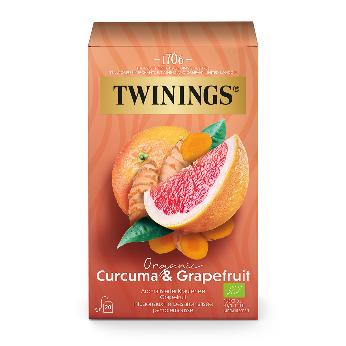 Twinings Bio Kurkuma & Grapefruit