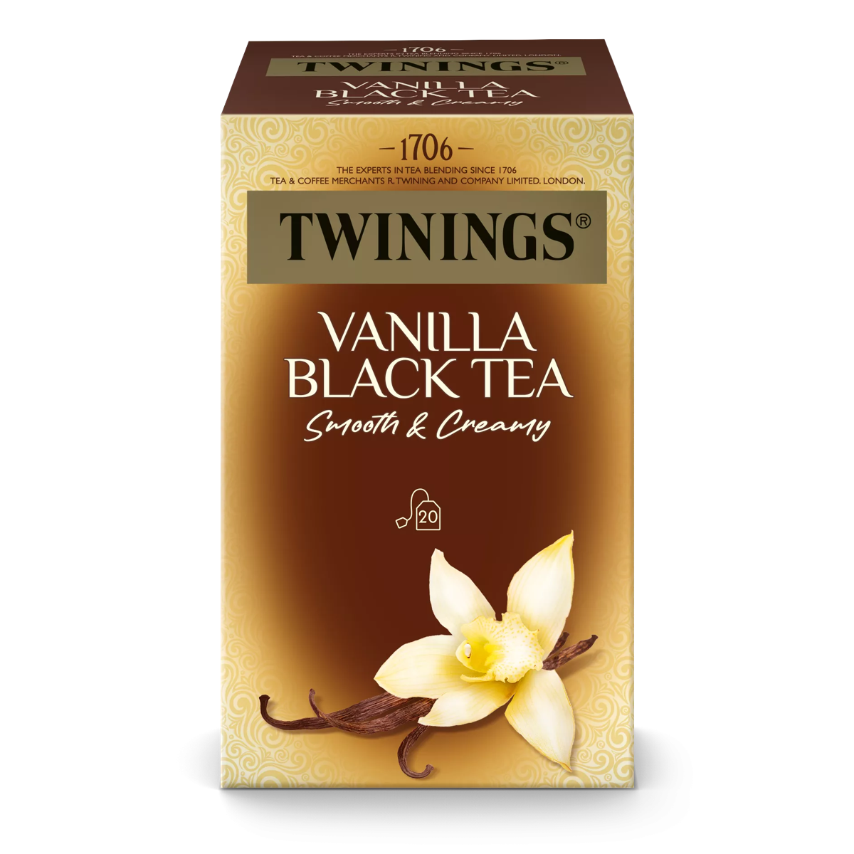 Twinings Vanilla Black 20 x 2 g