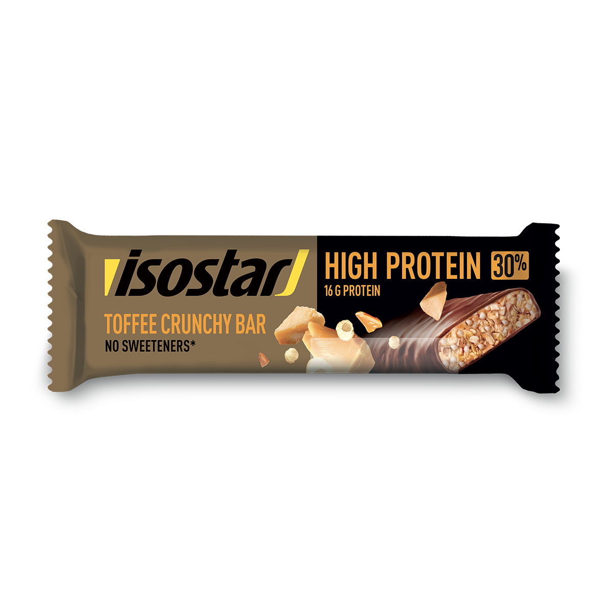 Isostar High Protéine Toffee Crunchy 55g