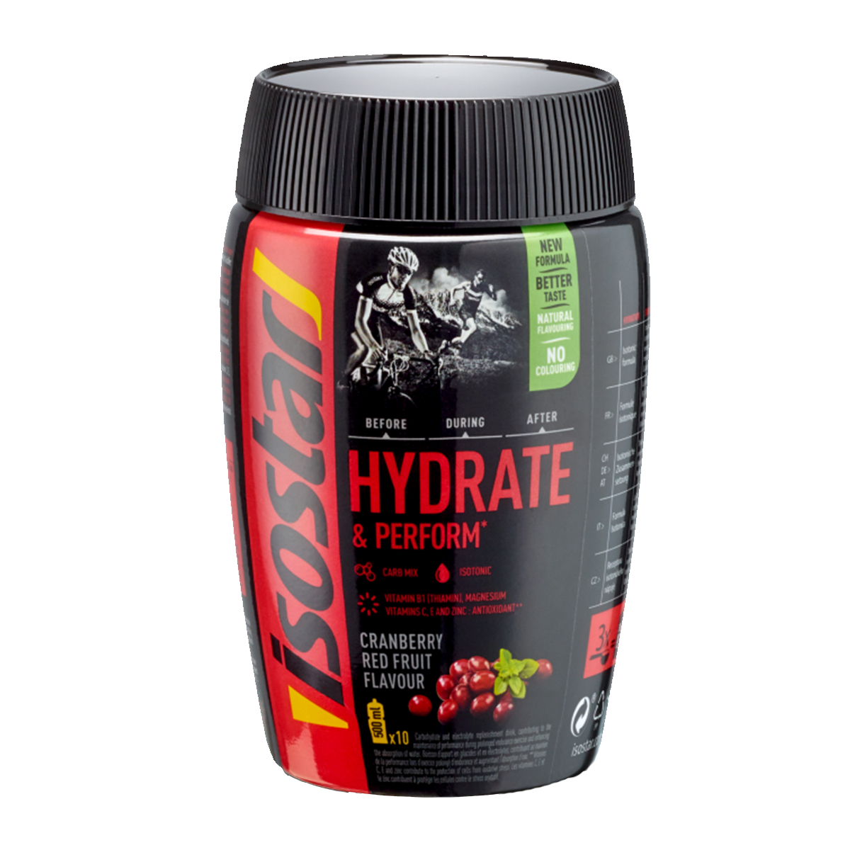  Isostar Hydrate & Perform Red Fruits - boisson isotonique