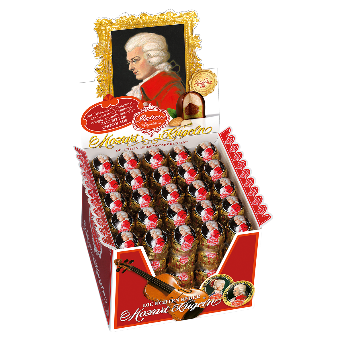  Reber Mozart-Kugeln - Schokoladen snack