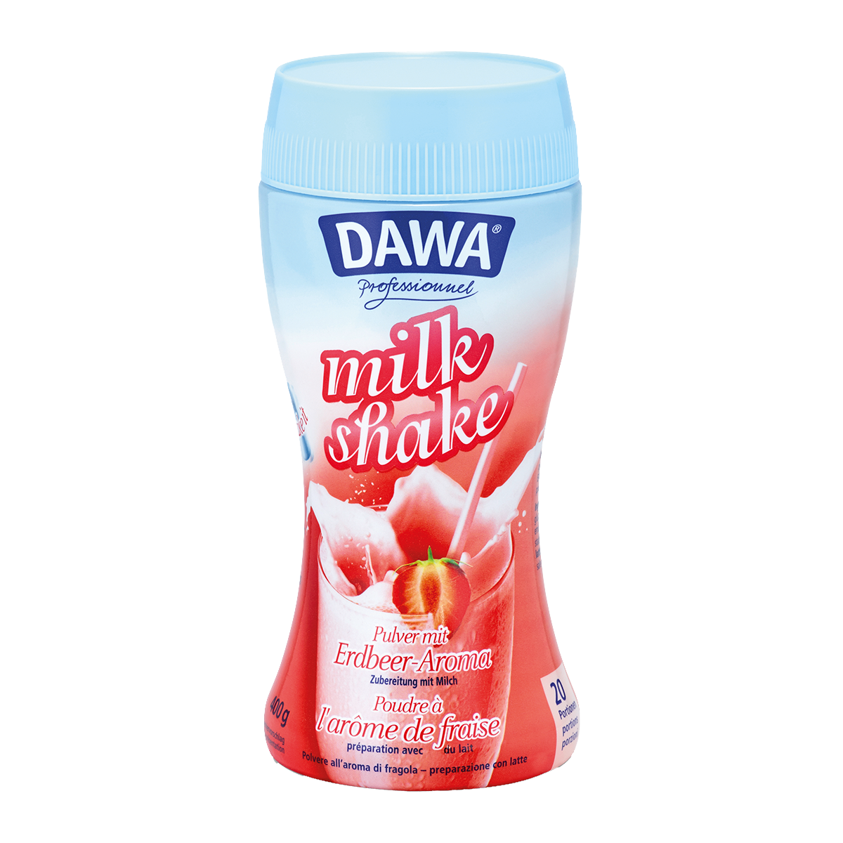  Milk shake à la fraise Dawa - la boisson estivale