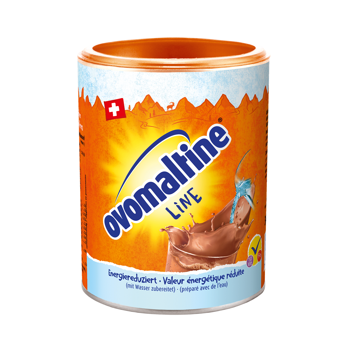  Ovomaltine Line - la poudre de cacao pour les diabétiques