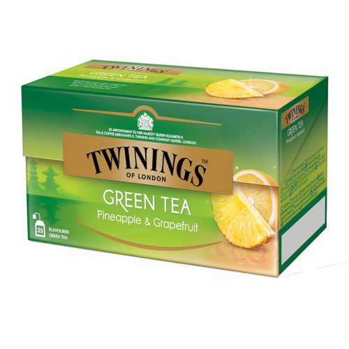 Twinings Thé vert ananas & pamplemousse