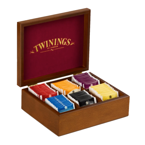 Twinings box à bois