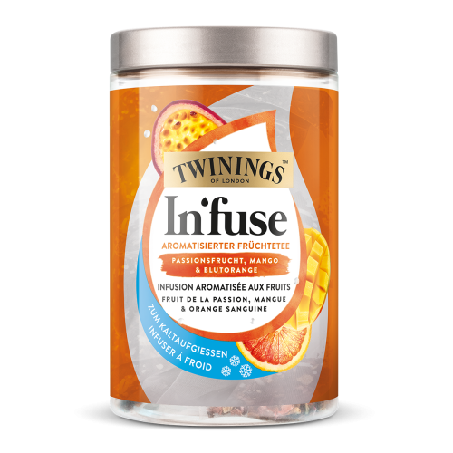 Twinings In'fuse fruit de la passion, mangue et orange sanguine