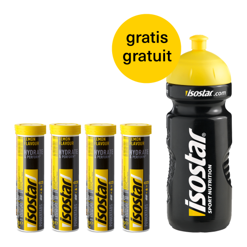Iso Powertabs Lemon 4x Set + Bidon
