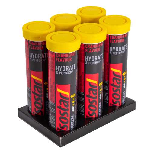 Isostar Powertabs Cranberry 6x