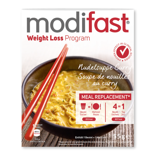 Modifast Nudelsuppe Curry