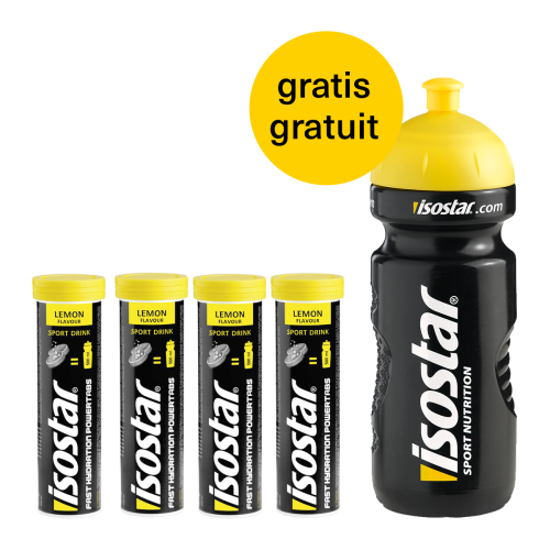 Iso Powertabs Lemon 4x Set + Bidon