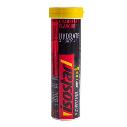 Isostar Powertabs Cranberry - boisson sportive Isostar Powertabs Cranberry