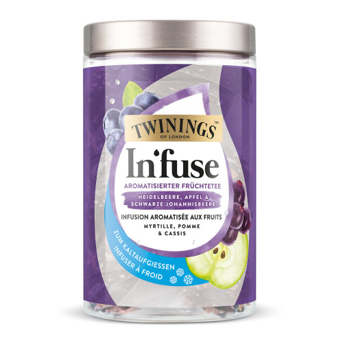 Twinings In’fuse Heidelbeere, Apfel & schwarze Johannisbeere Twinings In’fuse Heidelbeere, Apfel & schwarze Johannisbeere
