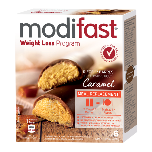 Modifast Barre Caramel - barre protéinée Modifast Barre Caramel