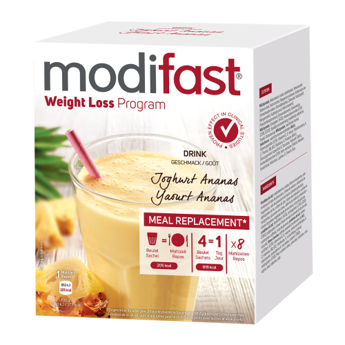 Modifast Drink Yaourt Ananas 8 sachets Modifast Drink Yaourt Ananas