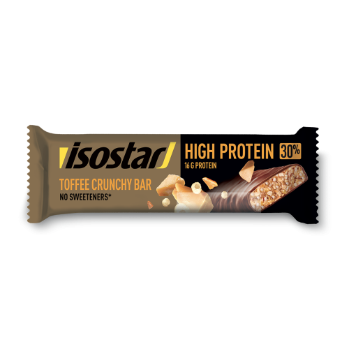 Isostar High Protéine Toffee Crunchy