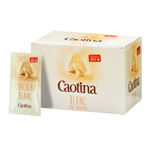 Caotina Blanc Sachets - die weisse Schokolade zum Trinken Caotina Blanc
