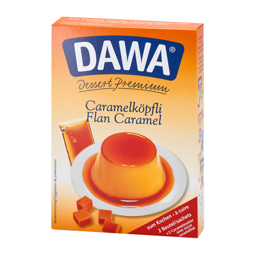 Dawa Flan Caramel - Un dessert rapidement préparé Dawa Flan Caramel