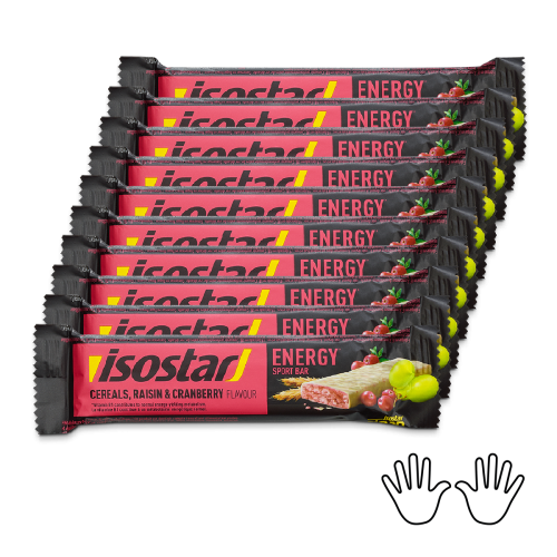  Isostar Bar Raisin & Cranberry - barre énergétique