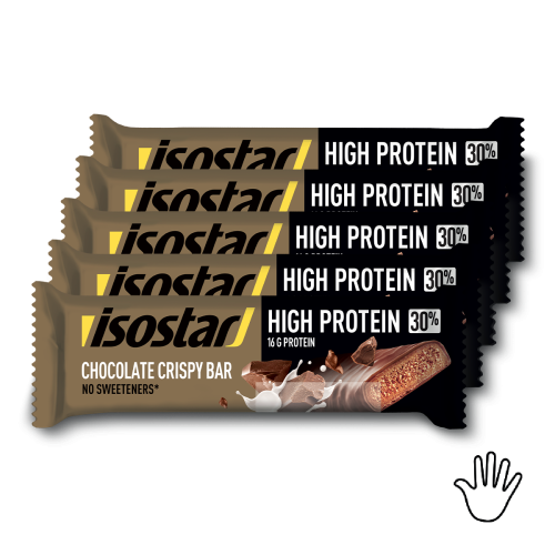 Isostar High Protein Chocolate Crispy Set 5x