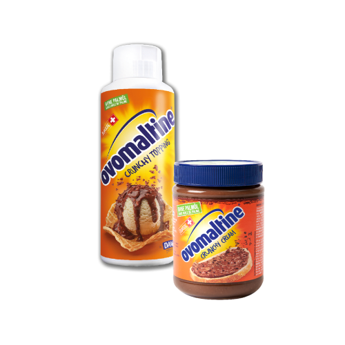 Ovo Set Crunchy Cream et Crunchy Topping Ovo Set Crunchy Cream Lover