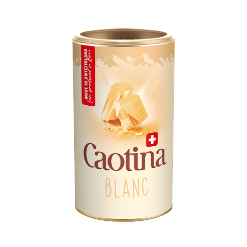 Caotina Blanc - boisson à base de chocolat Caotina blanc