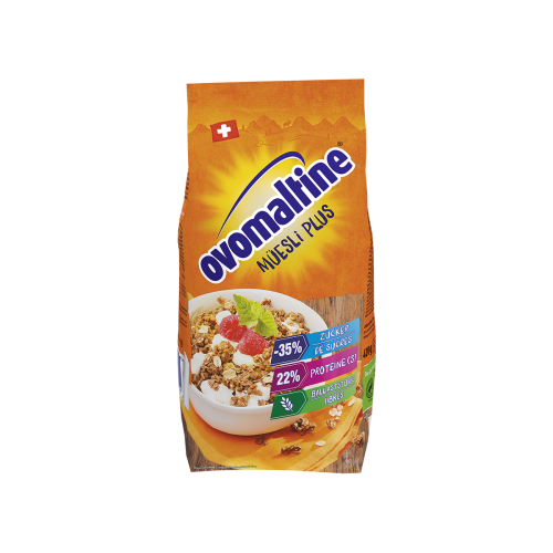 Ovomaltine Müesli plus - mit Protein Ovomaltine Muesli Plus