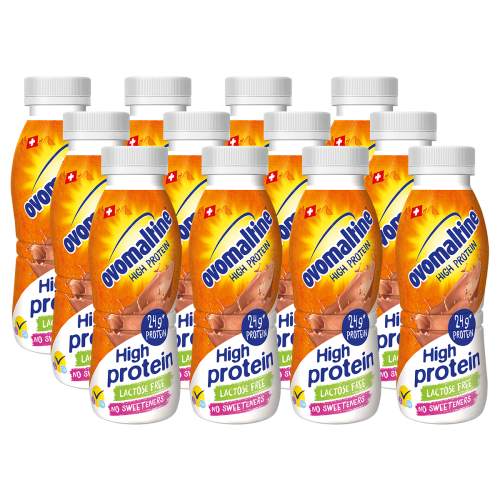  Ovomaltine High Protein Drink 12x330ml - Protéine Drink