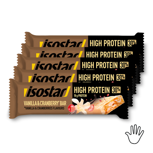  Isostar High Protein Vanilla&Cranberry Set 5x