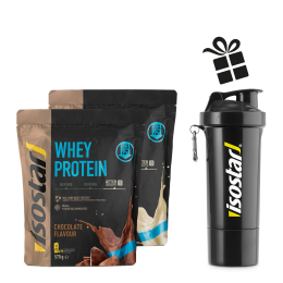 Isostar Whey Protein ChocolateVanille Set + Shaker